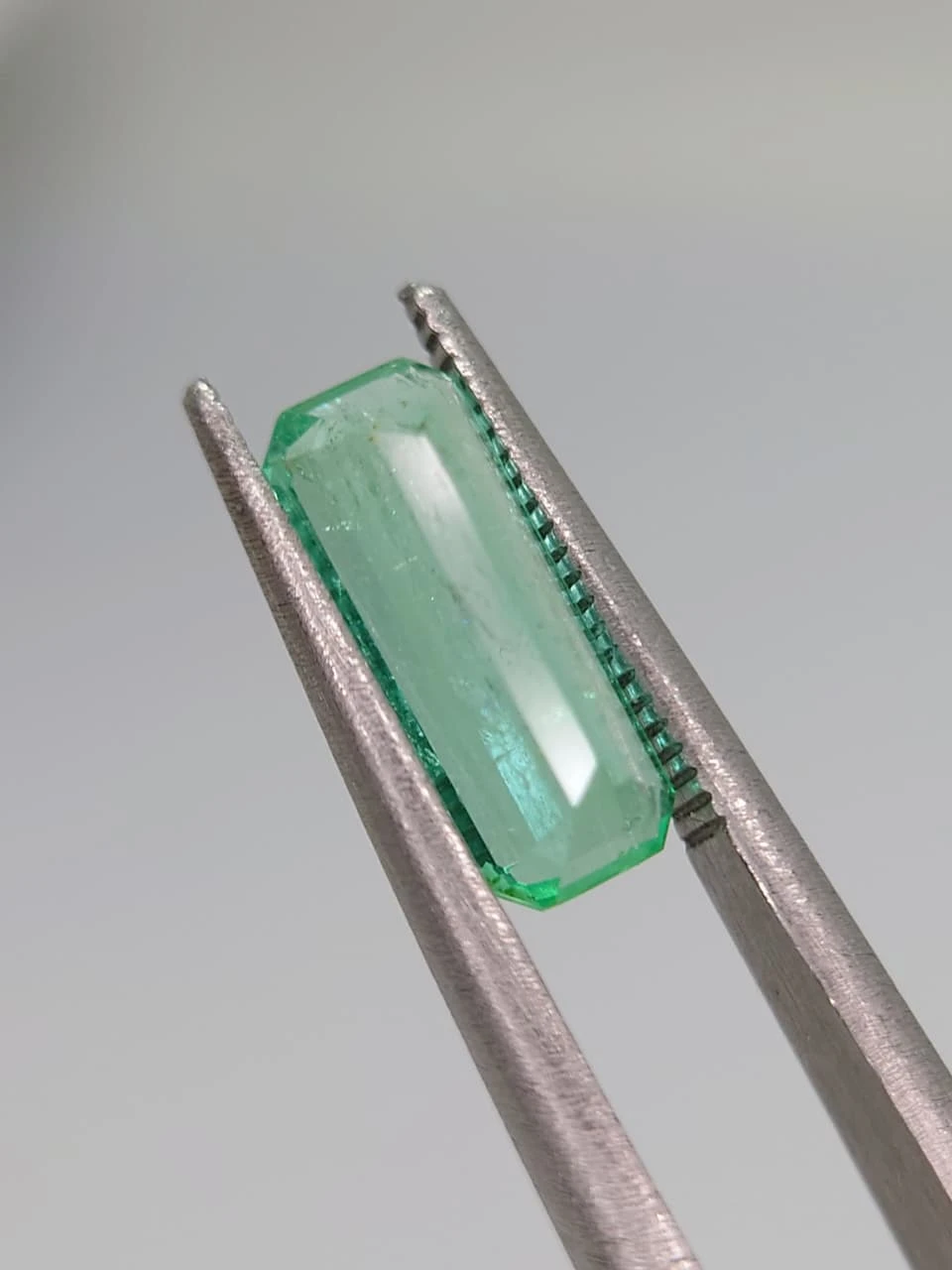 1.86ct Natural Panjshir Emerald in Emerald Cut from Afghanistan — view 5